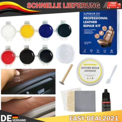 Leder Reparatur Set Lederreparatur Creme für Leder Restaurierung Risse Löcher - Bild 1 von 4