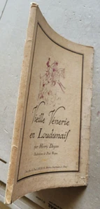 Vieille Vénerie en Loudunais H DOYEN ill P ROQUE éd Deslis 1935 n° 267/333 dédic - Bild 1 von 8