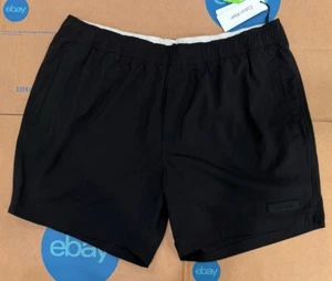 $69 New Calvin Klein CK Logo Volley Swim Shorts Clothes XL - Picture 1 of 5