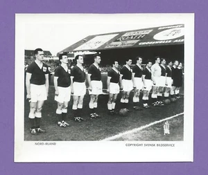 1958 Swedish FIFA World Cup Svensk Bildservice #NNO Team Northern Ireland - Picture 1 of 2