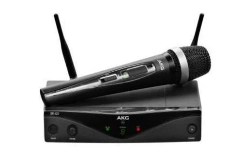 AKG Wms420 Vocal Set UHF Wireless Handheld Microphone System Band U2