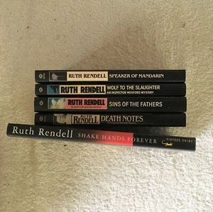 Lot 5 Ruth Rendell Paperbacks Inspector Wexford Series - Picture 1 of 3