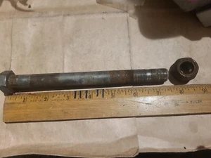 VINTAGE MINIBIKE FRONT AXLE BOLT MINI BIKE PART - Picture 1 of 2