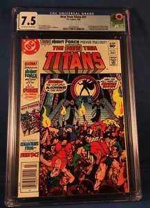 Nuevos Teen Titans de DC Comics #21 CGC 7,5 1982 edición quiosco - Imagen 1 de 2