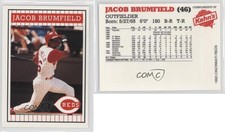 1993 Kahn's Cincinnati Reds Jacob Brumfield #46