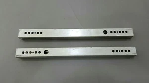 DRAWER SLIDES BOTTOM RUNNERS X2  MOUNTED SELF CLOSING DRAW FIXED RUNNERS 300MM - Picture 1 of 10