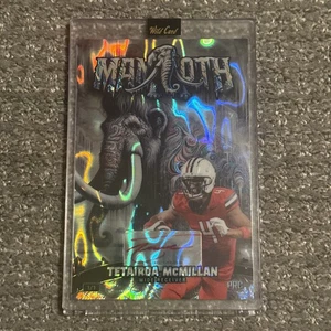 2024 Wild Card Prehistoric - Mammoth Tetairoa McMillan 1/1 Auto JUMBO CARD  - Bild 1 von 3