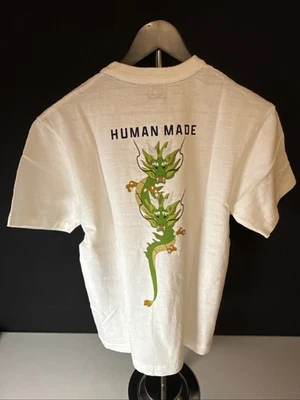HUMAN MADE Graphic T-Shirt #12 White Mens Size Small HM27TE012-WHT1 - Image 1 of 4