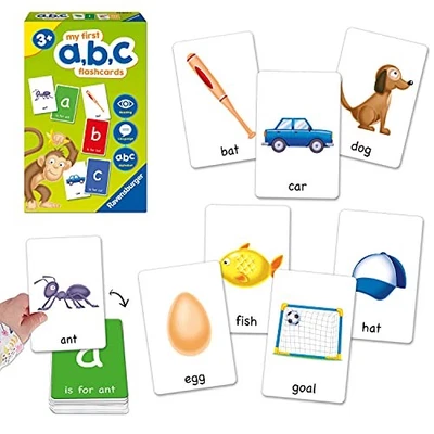 My First ABC Flash Card Game Kids Age 3 Years Up - Ideal Early - Image 1 of 4