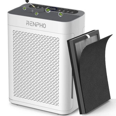 Home True HEPA Air Purifier Large Room Air Cleaner for Allergies Smoker Pet Dust - Image 1 of 4