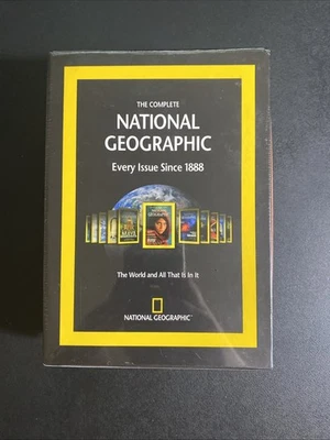 THE COMPLETE NATIONAL GEOGRAPHIC 6 DVD/CD ROM SET NEW SEALED - Image 1 of 4