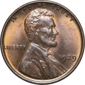 1929 Lincoln Cent **Choice Mint State 64** - Picture 1 of 2