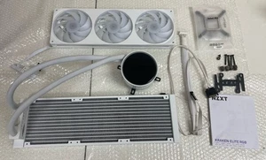 NZXT - Kraken Elite RGB 360mm  2024 Radiator (1x Single-Frame RGB Core Fan) - Picture 1 of 11