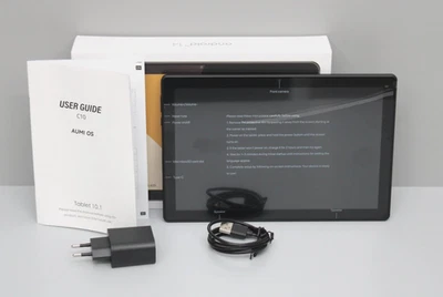 Tablet Android 14 Octa-Core ARM CortexTM-A55 64GB AUMI OS 10,1 Zoll Schwarz NEU - Bild 1 von 4