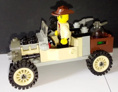 LEGO 5978 System Adventurers Sphinx Secret - Jeep voiture personnage Gd mod. - Photo 1/4