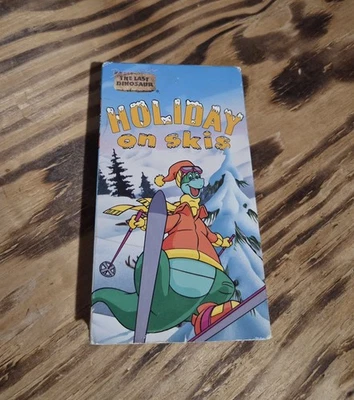 Very Rare DENVER THE LAST DINOSAUR Holiday on Skis (VHS 1989) TESTED WORKS Grail - Image 1 of 4