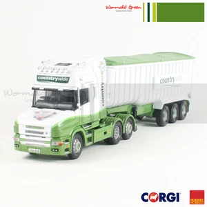 CORGI | CC12821 COUNTRYWIDE FARMERS SCANIA T124L-470 TOPLINE BULK TIPPER - Picture 1 of 3