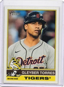 Topps Heritage 2025 - Gleyber Torres #354 Detroit Tigers - Imagen 1 de 2