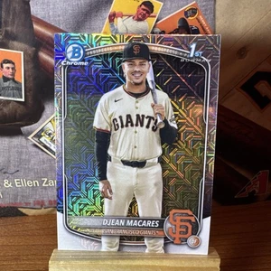 2025 Jean Macares Bowman Chrome Mega 1st RC BCP-237 Mojo Refractor Hot SP! - Bild 1 von 2