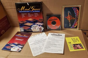 Mind Games Entertainment Pack para Windows PC 1996 Big Box CIB CD-ROM Retro - Imagen 1 de 6