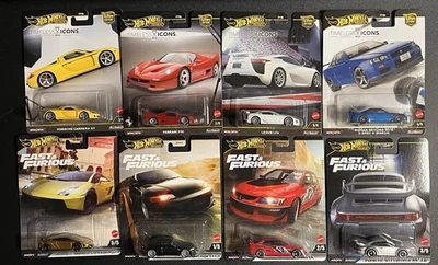 Hot Wheels Premium 2025 Fast & Furious Mix 4, Timeless Icons Ferrari Porsche LOT - Image 1 of 4