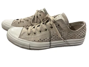 Zapatillas bajas Converse All Star Oxford de gamuza perforadas, unisex M6 W8. Usado en excelente estado - Imagen 1 de 11