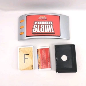 Electronic Scrabble Family Game Hasbro Turbo Slam - Picture 1 of 17