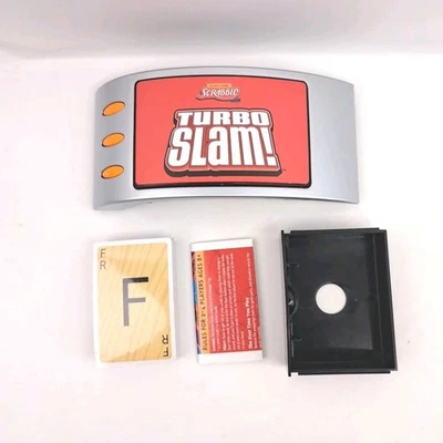 Electronic Scrabble Family Game Hasbro Turbo Slam  - Image 1 of 4