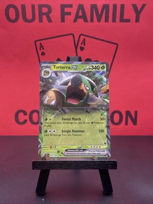 Torterra EX 012/162 Sv05: Temporal Forces Pokemon TCG Double Rare Holo 2024 NM - Image 1 of 4