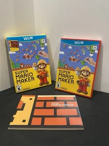 2015 Super Mario Maker für Nintendo Wii U Brandneu Factory Sealed mit Booklet  - Bild 1 von 5
