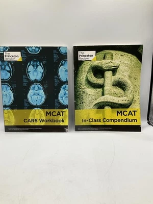 Princeton Review MCAT CARS Workbook 2016 In-Class Compendium 2020 Prep Books Set - Image 1 of 4