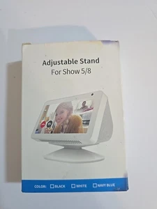 Magnetic Adjustab Stand Holder For Echo Show 5 & 8 Navy Blue Open Box - Picture 1 of 1