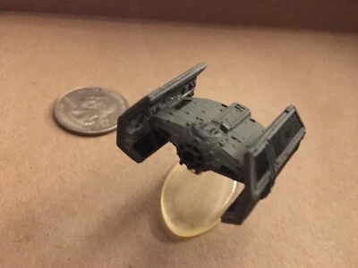 Galoob Micro Machines Star Wars Pewter Darth Vadar's Tie Advanced - Image 1 of 3