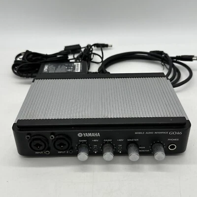 Yamaha GO46 Mobile Firewire Audio Interface XLR & 1/4” Inputs - Image 1 of 4