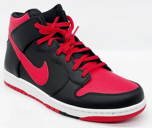 Nike Dunk CMFT Bred Sneakers Size 10.5 Mens Red Black 705434-600 - Picture 1 of 13