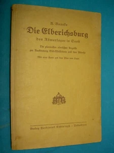Die Elberichsburg - Das Römerlager in Soest von Beneke 1935 - Bild 1 von 1