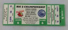 MiLB 1983 09/19 Big 3 World Series Championship Game 6 Full Ticket