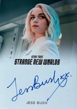 Jess Bush Full Bleed Autograph, Star Trek Strange New Worlds Season One