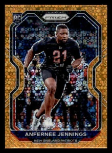 2020 Panini Prizm Prizms Orange Disco #371 Anfernee Jennings (ref 236560) - Picture 1 of 2