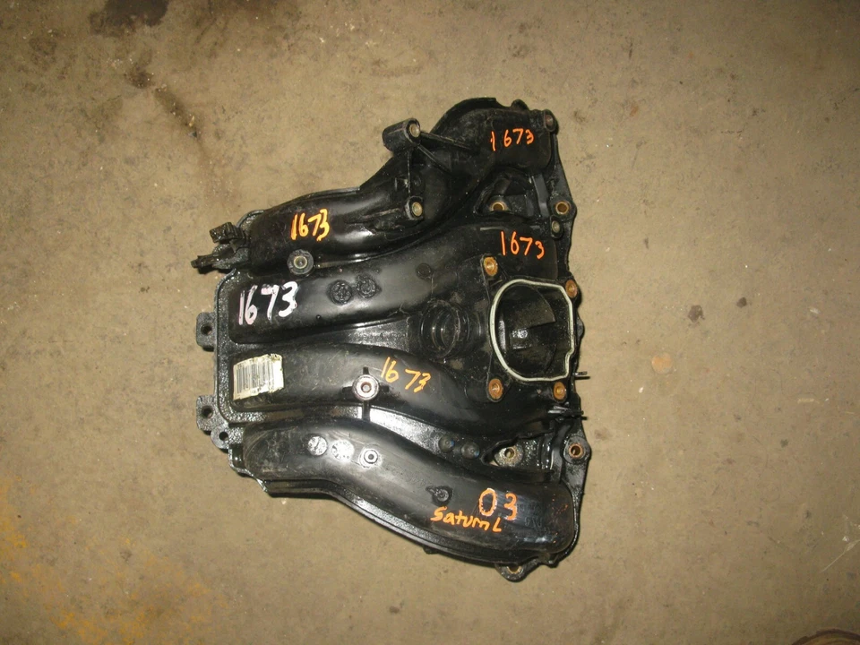 2000-2003 SATURN L SERIES 2.2L ENGINE UPPER AIR INTAKE MANIFOLD OEM - Image 1 of 4