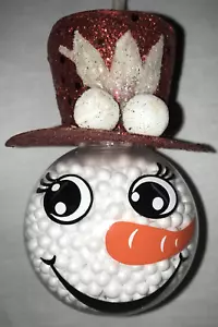 Kleiner Schneemann Ornament - Bild 1 von 4