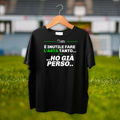 Maglietta T-Shirt Fantacalcio Ho già Perso | Fantacalcio 2022/2023 - Immagine 1 di 2