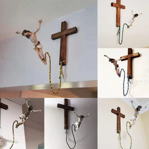 Bungee Jumping Jesus Easter Atmosphere Decorative Ornaments Religious Crafts - Picture 1 of 6