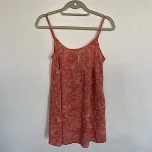 Vestido babydoll tejido sin mangas naranja XXS Wild Fable para mujer - Imagen 1 de 6