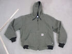Tyndale Fr Jacket Mens 2Xl Xxl Green Flame Resistant Wool Lined Canvas Coat Hrc4