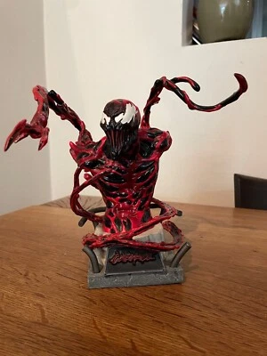 BUSTO ART ASYLUM ROGUE'S GALLERY MARVEL CARNAGE 6" - Imagem 1 de 4