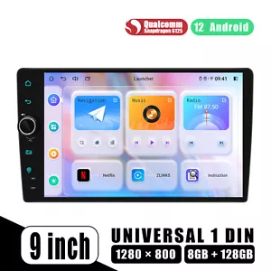 1 DIN JOYING 9 Zoll Android 12 Autoradio mit navi Qualcomm Snapdragon 8GB+128GB - Bild 1 von 13