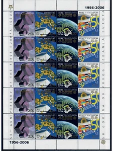 50 anni di marchi europei, blocchi/KB **, lotto 3 - Foto 1 di 10