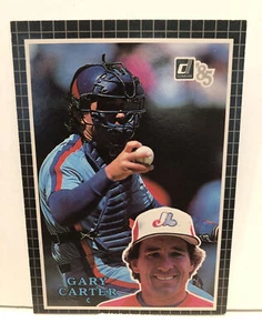 Gary Carter Signed Check HOF EXPOS  American Express W/ Jumbo Baseball Card - Picture 1 of 3