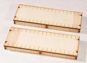 PS001 doppelseitige Plattform Doppelpack OO Stärke Laser Cut Kit - Bild 1 von 1